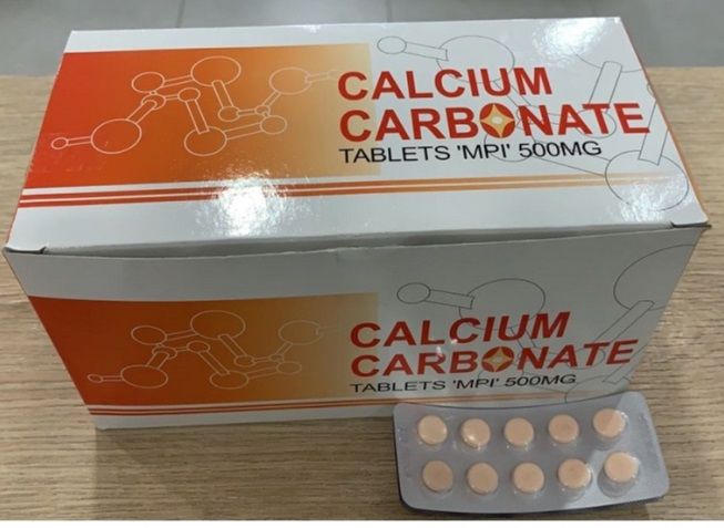 Calcium Carbonate 500mg Tablet 10 s EXP04 2026 Lazada