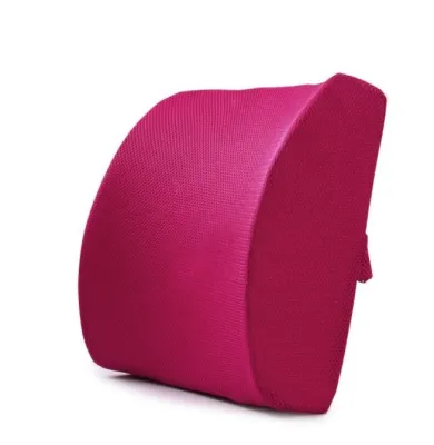 Premium Memory Foam Lumbar Back Support Cushion Lumbar Pillow 3D seat cushion