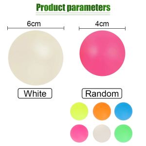 Luminous Squishy Balls Stress Relieve Toys Tiktok Glow in the Dark Mainan Penghilang Stress Lubang Angin Bola Slow Rebound Pinch Bouncey Ball