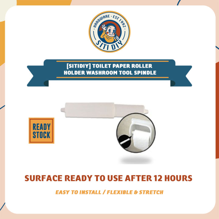 [SitiDIY] Toilet Paper Roller Holder Washroom Tool Spindle Toilet Paper Roller Holder Washroom