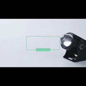Motorcycle Headlight Mini Driving Light LED Spotlight Waterproof High & Low Yellow/White Discolor