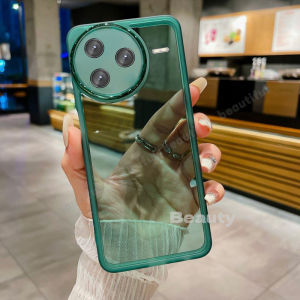 Square Soft Protective Case For Redmi K80 Pro 5G Transparent Phone Casing Xiaomi Redmi K80 K80Pro K70 Redme K 80 Redmik80 Couple Shell Shockproof Lens Protection Cover Redmik80Pro