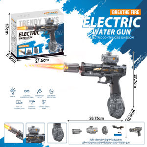 Đồ Chơi Phun Nước Tự Động Liên Thanh Có Đèn Phun Cực Mạnh