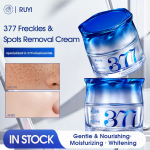 new RUYI 377 Whitening and Freckle-Removing Cream removes chloasma freckles lightens pigmentation and improves dullness Face Cream Free Shipping