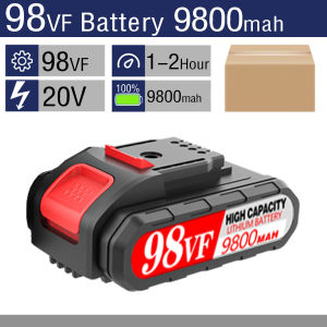 【Local Shop】20V Lithium Battery 20800mah 208VF Wax socket Backup Original battery high-capacity Spare battery 3-4 hours Rechargeable Cordless tools For Chainsaw Grinder Wrench Drill Blower drill