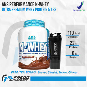ANS Performance N Whey 5lbs BPOM CERTIFIED ANS N-Whey