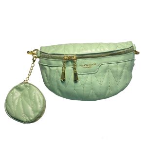 Tas Waistbag Wanita impor selempang bahu Sling Bag Chest Pack Premium PU Leather kekinian 2024