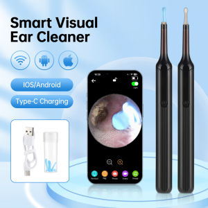 Smart Visual Ear Cleaner Wireless Earpick With Camera LED Light For Baby Adult Otoscope Endoscope Earwax Removal Kit Ear Cleaning Tool