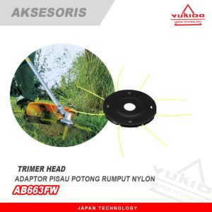 [BISA COD] Pisau Potong Rumput Senar Trimmer Head Dudukan Piringan Senar-BAYAR DI TEMPAT Asia Teknik