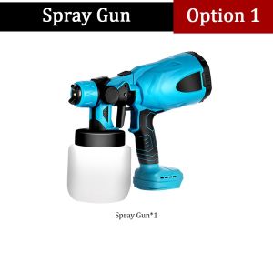 （free gift）Yofidra 18V Electric Spray Machine 800 ML 42000rpm Handheld Cordless High Power Electric Paint Sprayer For Makita 18V Battery Tool