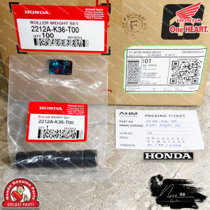 Roller CVT 16 Gram Vario 125 150 FI eSP K60 K59 K2V Vario Techno 125 FI PCX 150 ADV 150 PCX 125 PCX Hybrid Original AHM 2212A-K36-T00