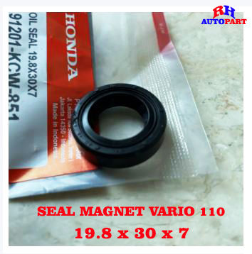 SEAL SIL MAGNET VARIO TECHNO 110 CARBU UKURAN 19.8 XZ 30 X 7 KVB / KCW SEAL MAGNET VARIO KARBU