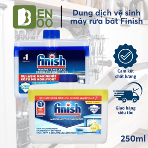 DUNG DỊCH VỆ SINH MÁY RỬA CHÉN BÁT FINISH 250ML HÀNG ĐỨC NHẬP KHẨU
