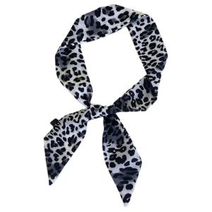 Womens Neck Scarf Trendy Leopard Designing Slim Scarf Soft And Comfortable Bag Decorative Strap with Vibrant Color