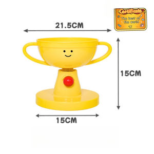 Pet Bowl Cat Bowl Ceramic Height Adjustable Angle Dog Bowl With Dish Cloth Protect Cervical Spine