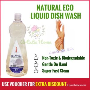 Dishwashing Liquid Natural Eco Sea Magic 1kg Concentrate