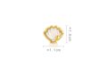 Chow Sang Sang 周生生 Charme Mini Charme Lovely Tales 999 Gold Mother of Pearl Shell Mini Charm 92649C (31 May-8 June Buy 1 charm free 1 bracelet). 