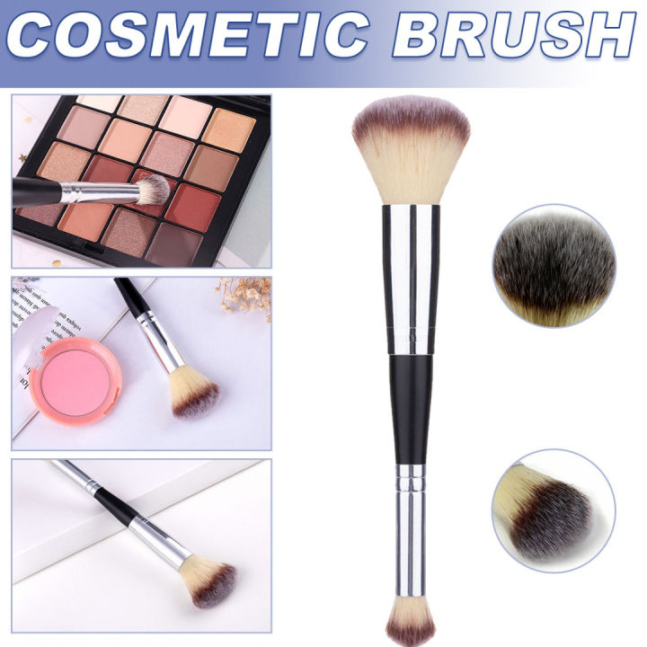 Yufei Double Ended Makeup Brush Foundation Cosmetic Blush Blending Tool