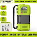 ZPER 2-in-1 Jump Starter Pompa Angin Ban Mobil Elektrik Mini Car Air Infatable Pump Portable ZP024. 