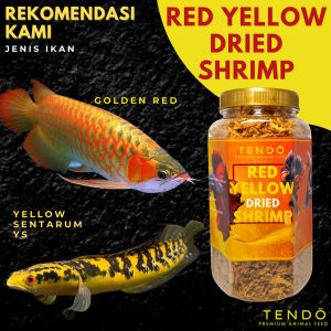 Udang Kering Pakan Makanan Ikan Chana Channa Arwana Tendo 120 gram