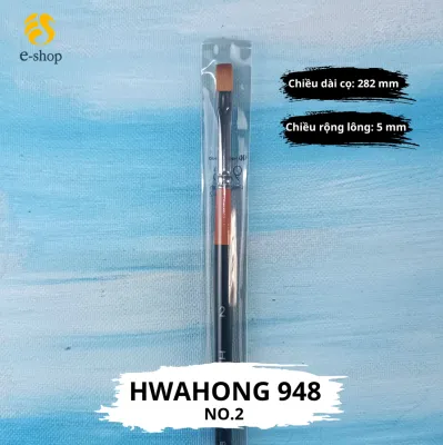 Cọ Vẽ Màu Nước HWAHONG Dòng 948 Hàn Quốc Chất Liệu Tóc Nhân Tạo Dành Cho Người Mới Tập Vẽ Và Họa Sĩ Chuyên Nghiệp | Nhiều Kích Cỡ