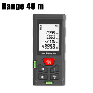 40/100M Laser Rangefinder LCD Distance Meter Digital High Precision Digital Display Electronic Ruler