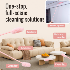Bubble Dust Remover Static Electricity Adsorption Duster Car Dust Cleaning Feather Duster Ceiling Fan Gaps Household Cleaning