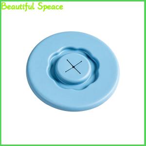 Beautiful All-Matching Silicone Cup Lid Drink Cover Heat-Resistant with Straw Hole Durable Bottle Accessories Flexible Washable