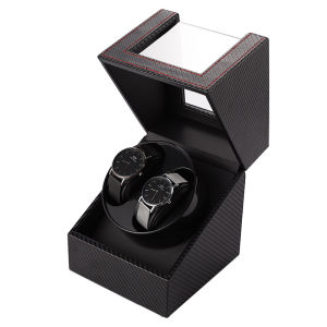 O-KAY PU Watch Winder for Automatic Watches Watch Box USB Charging Fathers Day Gift