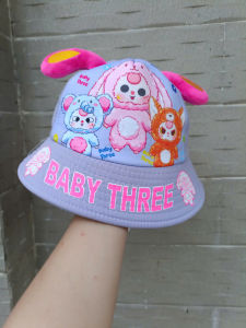 [ 2-5 TUỔI ] MŨ TAI BÈO IN BABYTHREE CHO TRẺ EM ĐI CHƠI ĐI HỌC