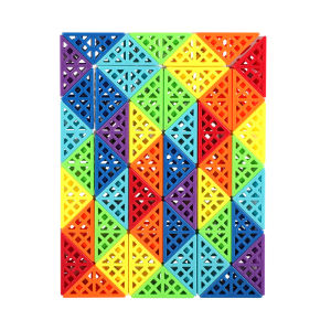SENGSO Magic Ruler Hollow Colorful Series 24/36/48/72 Animal Shape Educational Toys Children Puzzle Toys Various specifications gameplay Cube High-quality kid toys