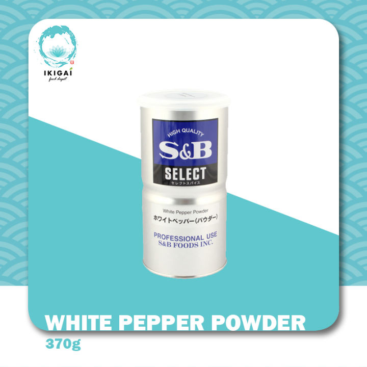 S&B Select Black / White Pepper 370G | Lazada PH
