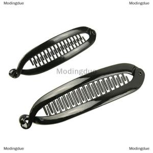 [COD] Modingdue Fashion Fish Shape Hair Claw Solid Color Simple Banana Hair Clips For Women Girls Wave Combs Hairpin Braide Clamp Clips