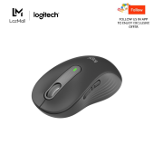 Logitech Signature M650 Wireless Mouse - For Small to Medium Sized Hands 2-Year Battery Silent Clicks Customisable Side Buttons Bluetooth Multi-Device Compatibility