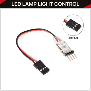 DUMBORC RC Light Controller LED Switch Panel System Turn on/Off 3CH for RC Car Vehicle RC Mini Car Fixed Wing Aircraft Parts