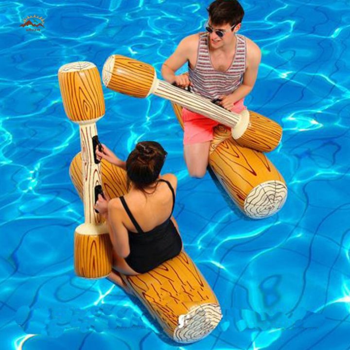 Pvc Raft Game 【Local PH】Water entertainment game toy inflatable floating raft chair ...