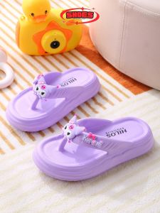 HILOS Sandal Anak Perempuan Sandal Jepit Trendy Karakter Kuromi Untuk Usia 2 sampai 5 tahun Kekinian