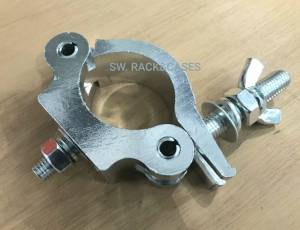 แคล้มอลูมิเนียม (ราคาต่อแพ็คจำนวน 1 ตัว) แคล้มอลูมิเนียมจับไฟพาร์ จับสปอร์ตไลท์ จับจอ LED และอื่นๆ วัสดุอลูมิเนียม แข็งแรงได้มาตรฐาน