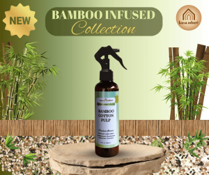 Kasa Adore | BAMBOO COTTON PULP | Room & Linen Spray | Bamboo Infused Collection