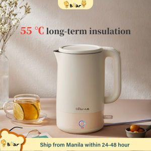 Bear Electric Kettle 1.7L: Safe & Reliable Food Grade Stainless Steel