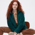 [Auth UniqIo] Áo Khoác Lông Cừu 2 Mặt Khóa Kéo Nữ - Tag Nhật. 