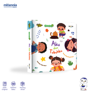 DAR Mizan Buku Anak Halo Balita Seri Kemandirian Aku Dan Tubuhku Boardbook - Cerita Anak 0-5 Tahun