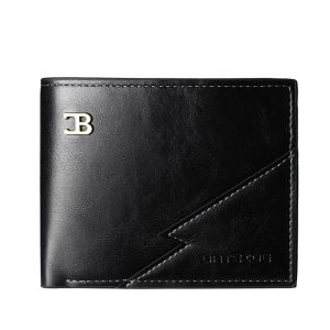 CRYST Classic Mens Short Wallet Anti Theft RFID Male Bifold Wallets Minimalist Cash Bag Ultra Slim Wallet Male