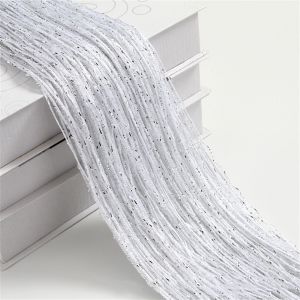 Q-1151 STORE Home Decor Bold Encryption Wedding Party Decoration Shining Tassel Room Divider Net Screen Panel Hanging Beaded Curtains Door Fly Screen Glitter String Curtain