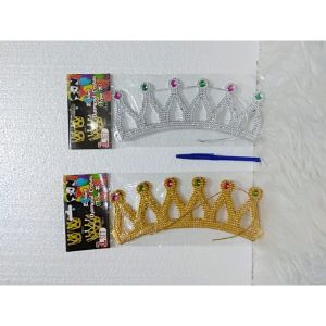 Mahkota Ratu Queen Crown Duo Perlengkapan pesta ulang tahun Anak MURAH