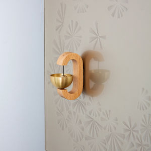 Magnetic Doorbell Wind Chime Office Ornaments Shopkeepers Bell For Entrance Fridge Sticker And Barn Door Japanese Style Creative Gift Wind Chimes Lucky Charm 2026