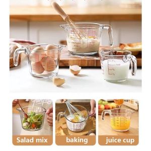 300/600ml Good Cook Clear Measuring Cup With Measurements 3sizes Measuring Device