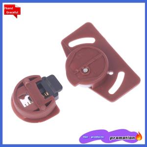 Fkend 4 Pairs Wardrobe Roller Sliding Door Gear Circuit Board Indoor Panel Kit Furniture Sliding Door Roller Set Cabinet ABS Wheel