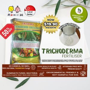 TRICHODERMA BACILLUS FERTILIZER SP.BT 1.000.000 BT/g Natural Plant Protection and Soil Enhancement