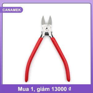【CANAMEK】 Kìm cắt dây đồng nhựa lưỡi phẳng cắt chéo 6 inch 153mm Kìm kẹp MTC-22